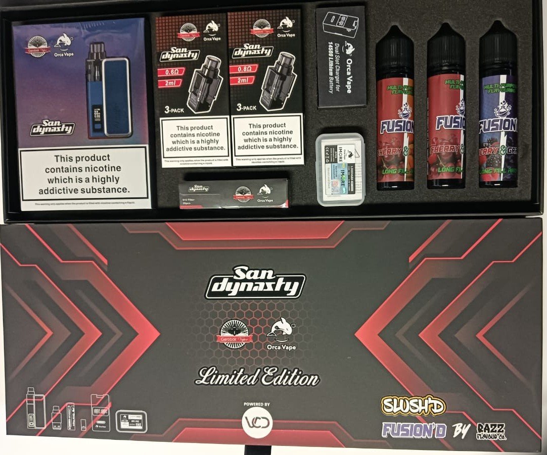 Orca Vape San Dynasty Gift Pack Box