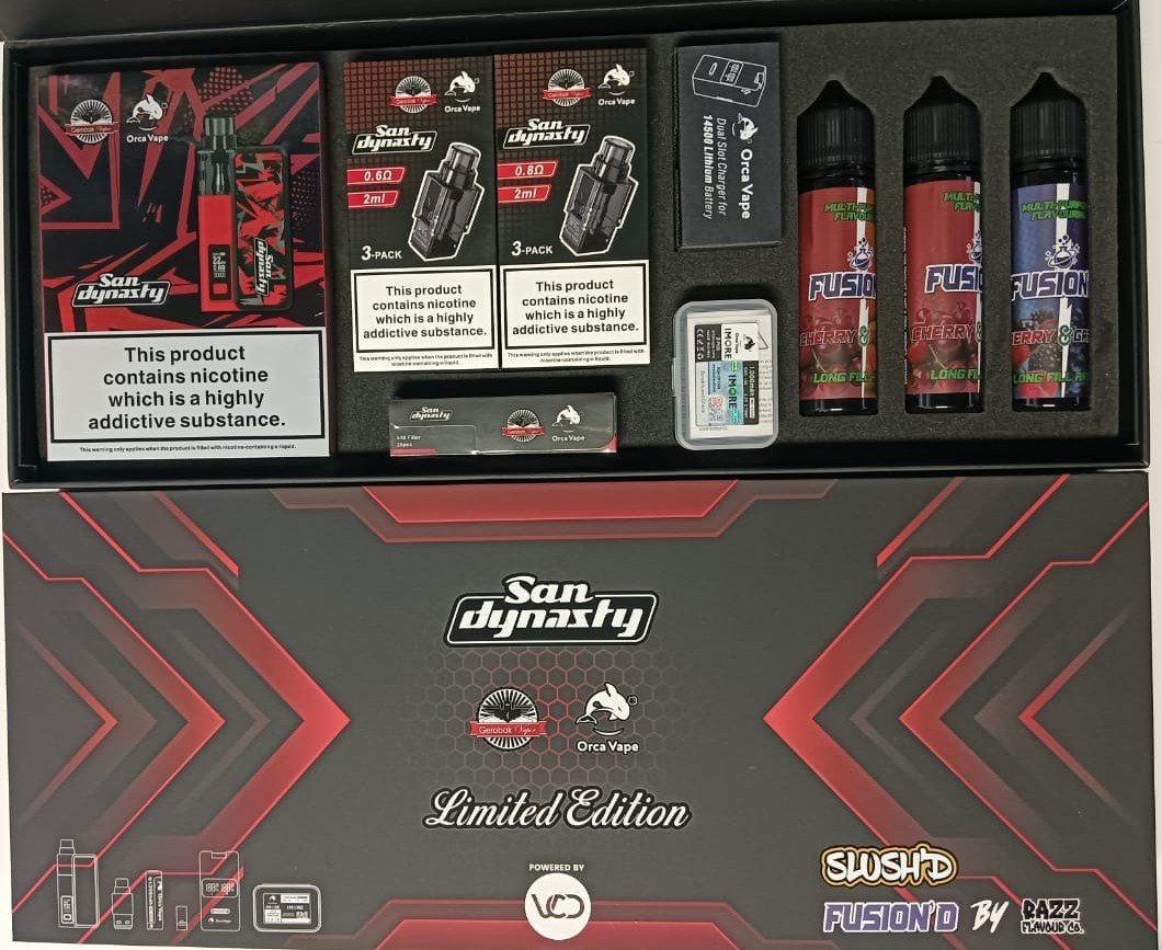 Orca Vape San Dynasty Gift Pack Box