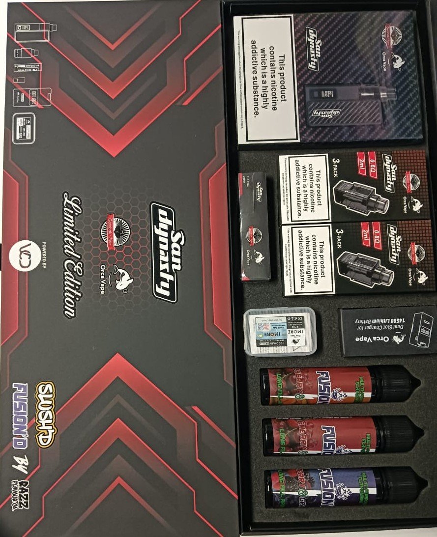 Orca Vape San Dynasty Gift Pack Box