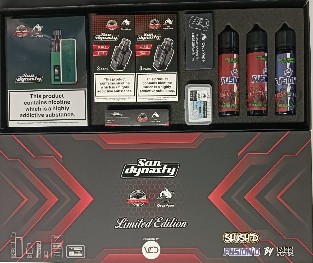 Orca Vape San Dynasty Gift Pack Box