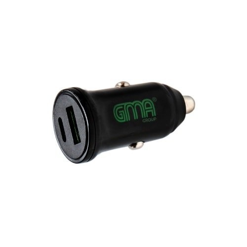 Gma  Car Charger Usb & Usb - C