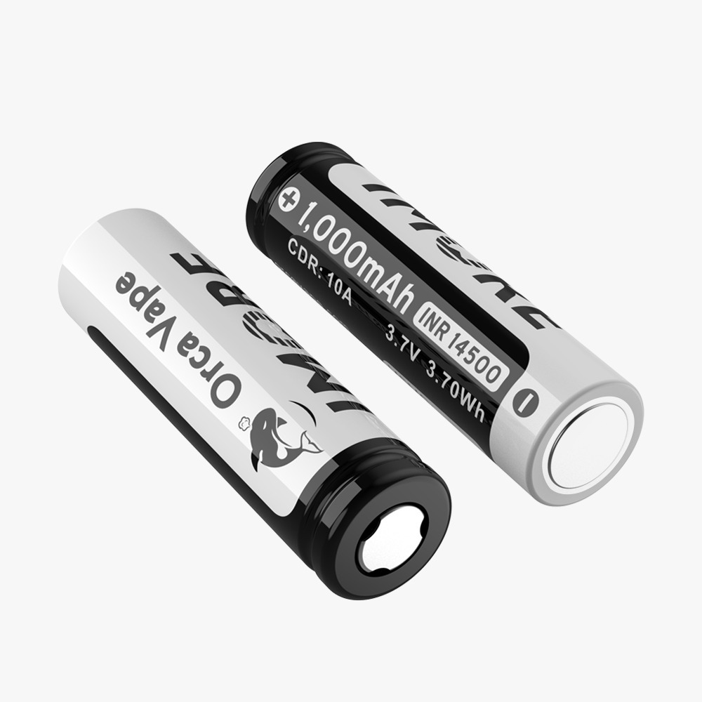 Orca Vape Sand Dynasty 14500 Lithium Battery 2Pck