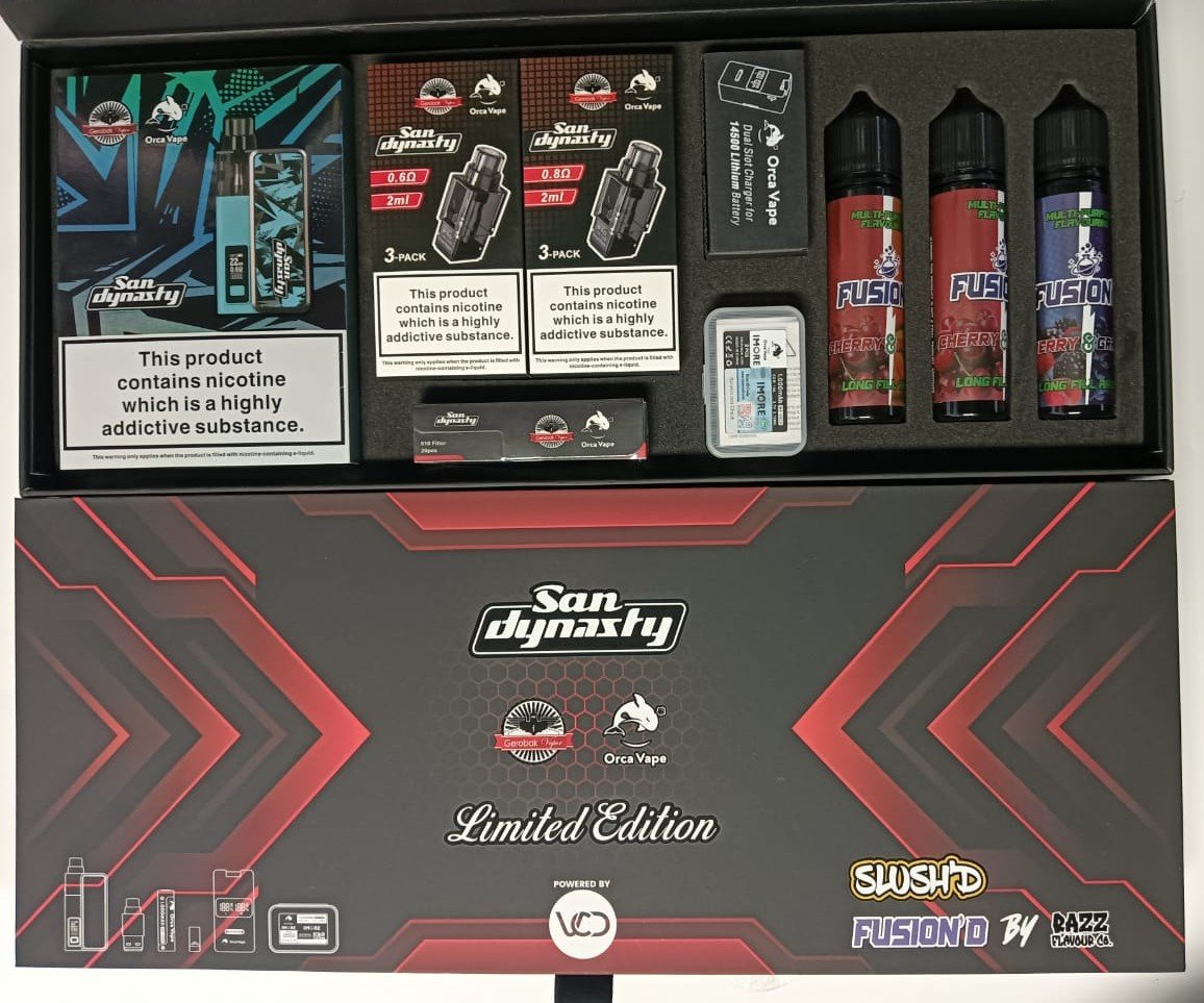 Orca Vape San Dynasty Gift Pack Box